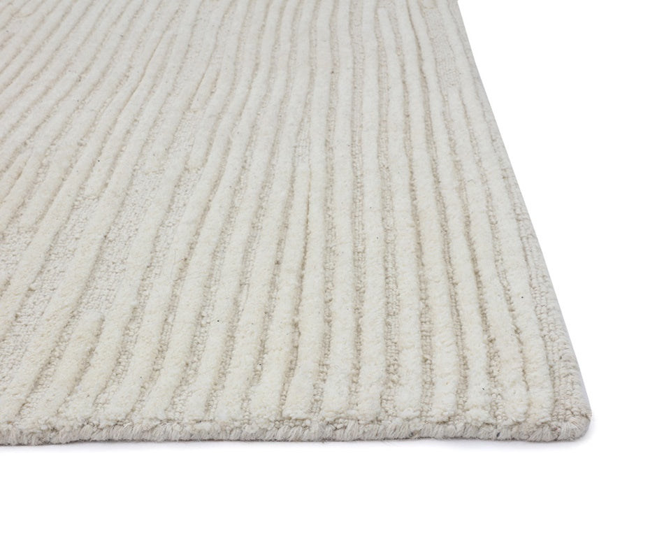 DEVA HAND-WOVEN RUG - IVORY - 10' X 14'