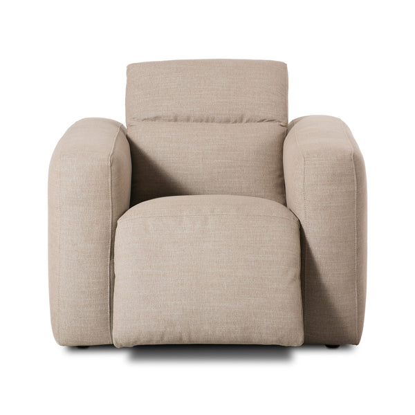 Radley Power Recliner Accent Chair - Crypton® Nomad Taupe