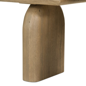 Sorrento 81" Dining Bench In Aged Drift
