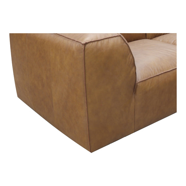 Moe's Form Nook Modular Sectional in Sonoran Tan Leather