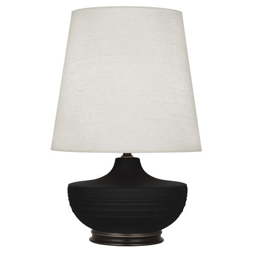 Matte Dark Coal Michael Berman Nolan Table Lamp