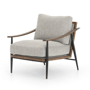 Kennedy Chair In Gabardine Grey