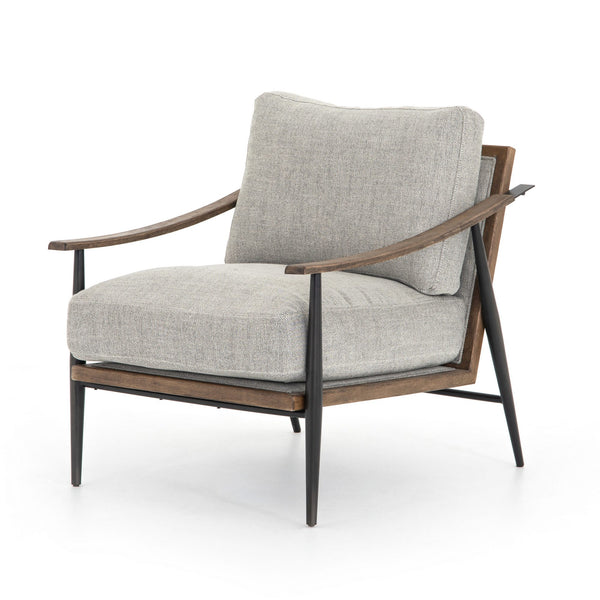 Kennedy Chair In Gabardine Grey