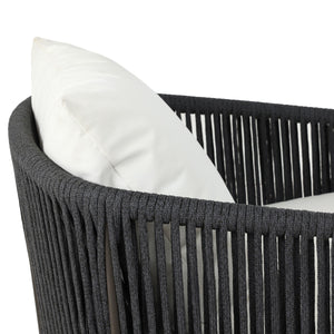 Porto Outdoor Swivel Chair - Arashi Salt