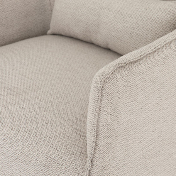 Kimble Swivel Chair-Noble Platinum