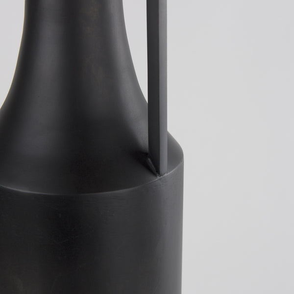 Aubrey Large 24.0H Black Iron Flower Vase