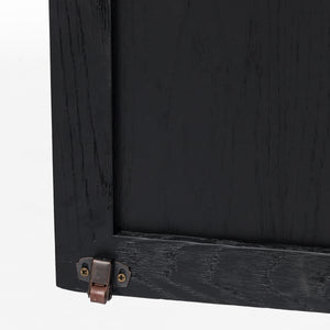 Tolle Panel Door Cabinet In Drifted Mat Blk