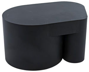 Bain Coffee Table, Black Steel
