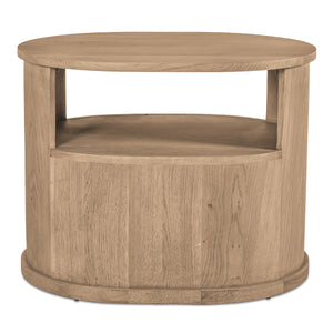 Moe's Tommy Nightstand Natural Oak