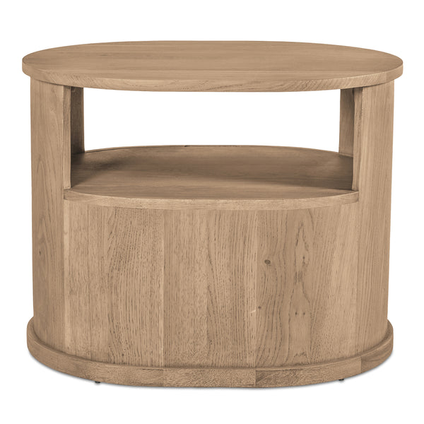 Moe's Tommy Nightstand Natural Oak
