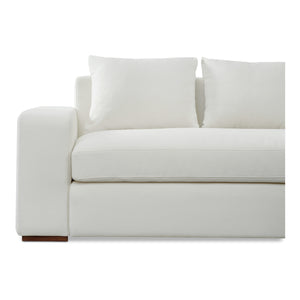 Moe's Thomas Right Sectional in Ivory