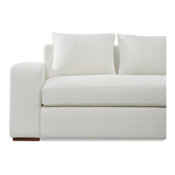 Moe's Thomas Right Sectional in Ivory