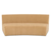 Moe's Naomi Concave Sofa in Golden Yellow