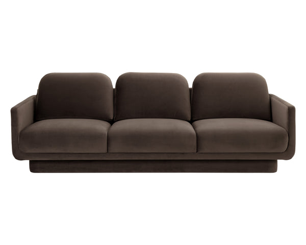 EVERTON SOFA - MEG DARK BROWN