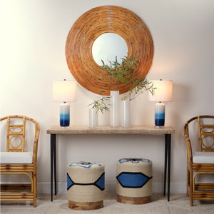 Farmhouse Wood Console Table, Natural