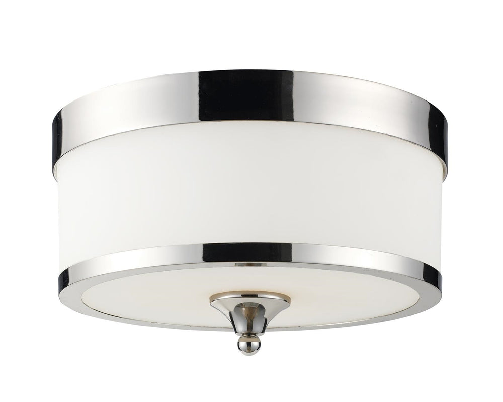 Cosmopolitan 3 Light Flush Mount in Chrome Finish