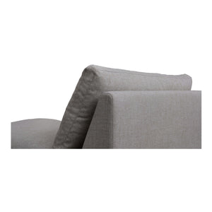 Moe's Miles Outdoor Chaise Speckled Light Grey