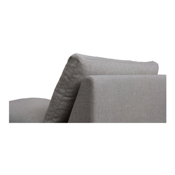 Moe's Miles Outdoor Chaise Speckled Light Grey