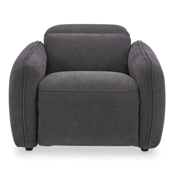 Eli Power Recliner Chair in Dusk Grey
