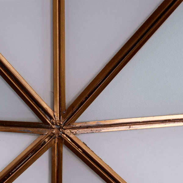 Hollywood 1-Light Glass and Metal Pendant