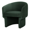 Moe's Franco Chair in Dark Green