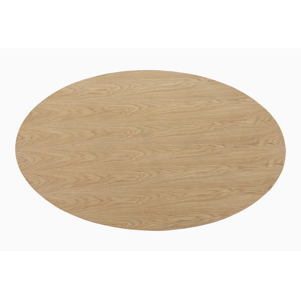Otago Oval Dining Table in Natural Oak Finish