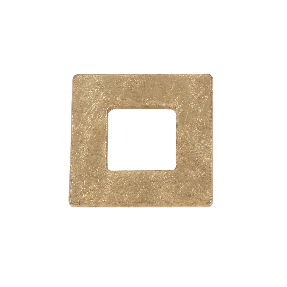 SQUARE HARDWARE IN GOLD LEAF