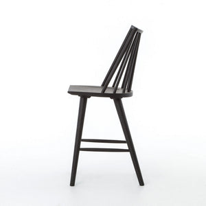 Lewis Windsor Counter Stool-Black Oak