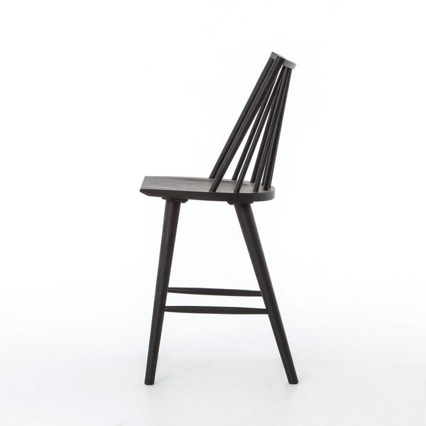 Lewis Windsor Counter Stool-Black Oak