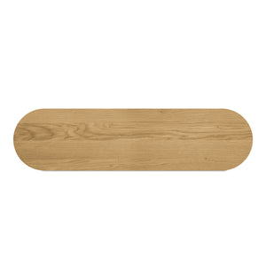 Povera Dining Bench in Natural Oak