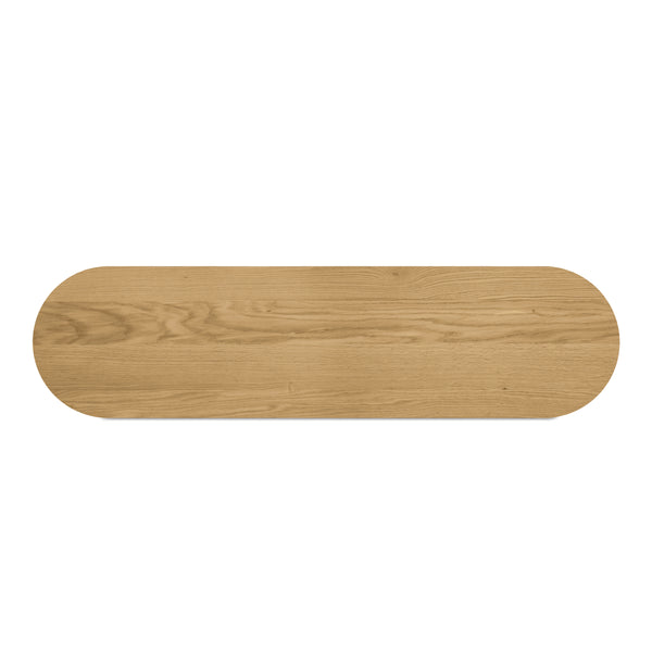 Povera Dining Bench in Natural Oak