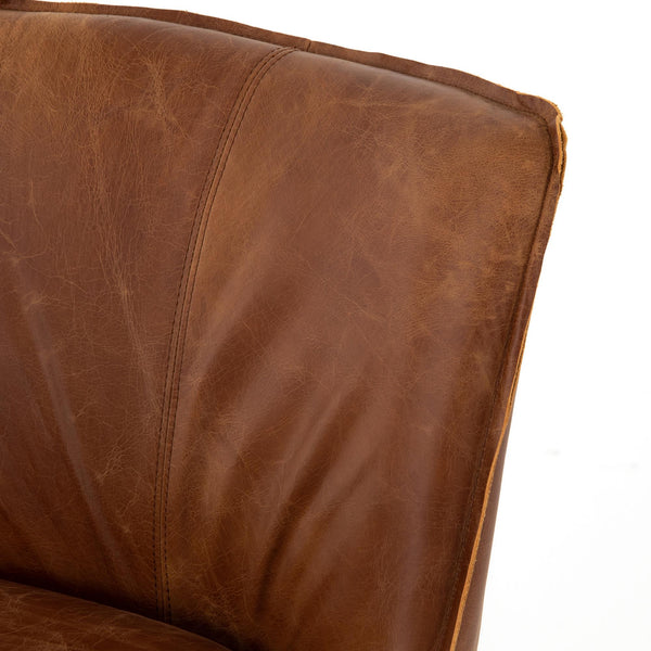 Aria Dining Chair In Sienna Chestnut