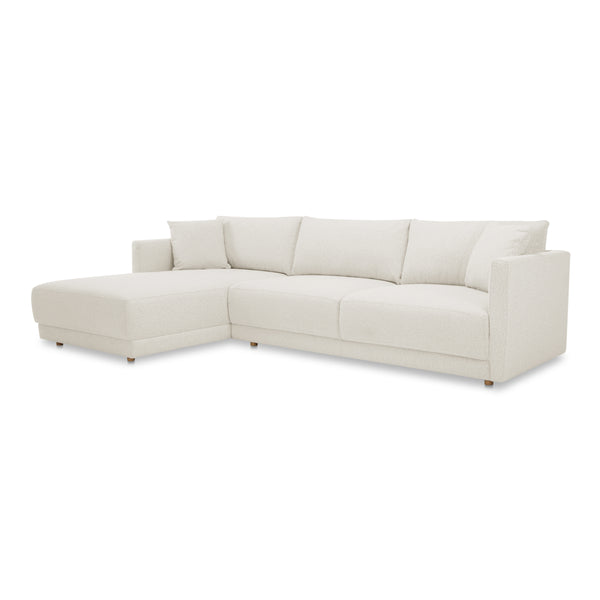 Moe's Bryn Sectional Left Oyster Beige