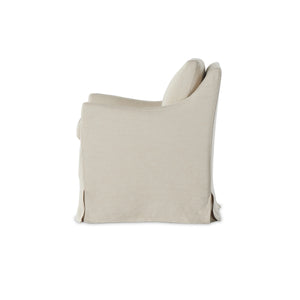 Monette Slipcover Dining Chair In Natural
