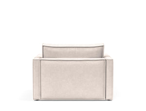 NEWILLA LOUNGER CHAIR W/SLIM ARM RESTS, 39"X61"