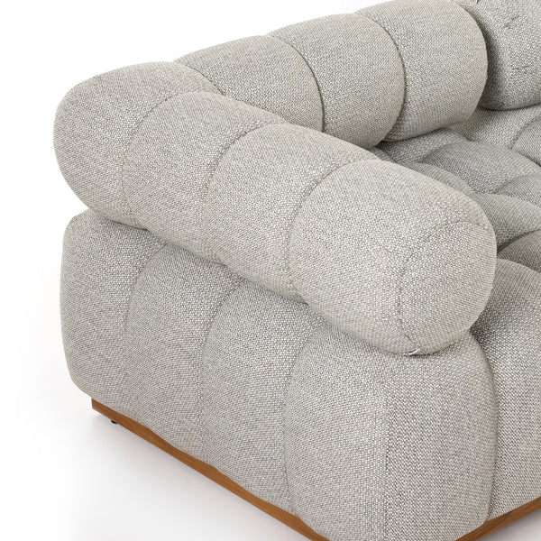 Roma Outdoor 5pc Sectional In Faye Ash