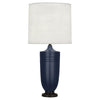 Matte Midnight Blue Michael Berman Hadrian Table Lamp