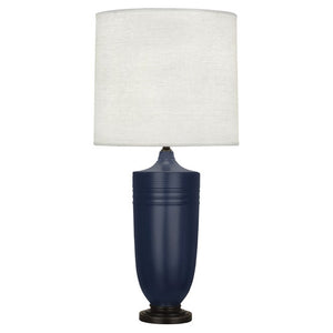 Matte Midnight Blue Michael Berman Hadrian Table Lamp
