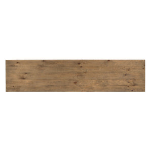 Lyra Solid Wood 4Dr Buffet in Smoke Brown Finish