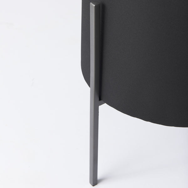 Claypoole (Set of 3) Black Plant Stands