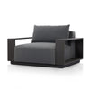 Branford Outdoor Metal Chair - Arashi Graphite