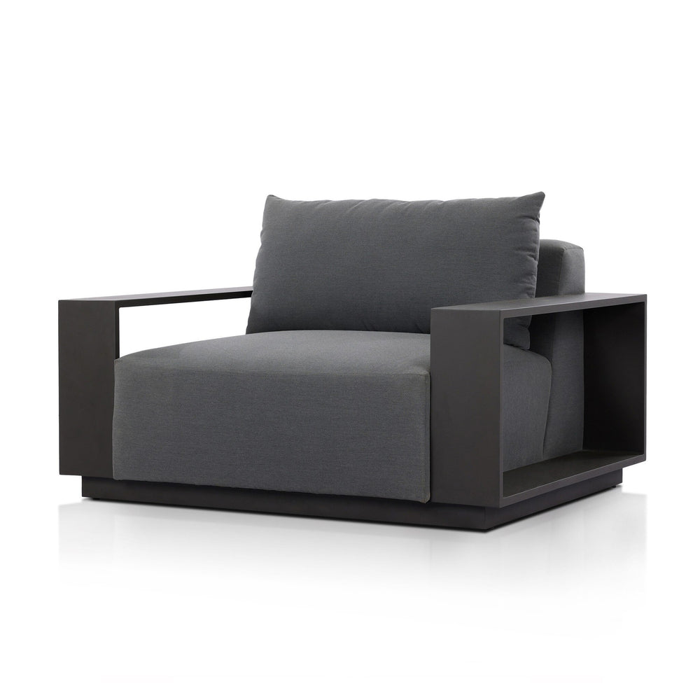 Branford Outdoor Metal Chair - Arashi Graphite