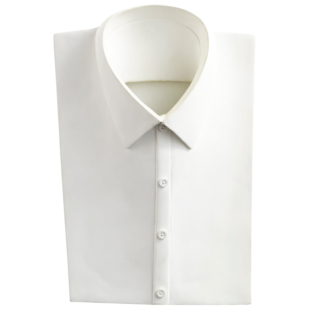 Chemise Wall Decor in White