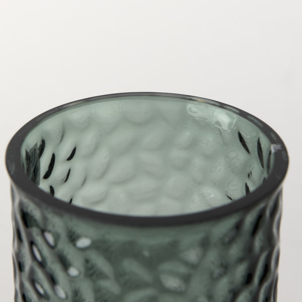 Jolene Tall Green Glass Vase