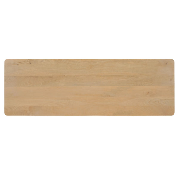 Moe's Fulton 6 Drawer Dresser in Natural Mango Wood