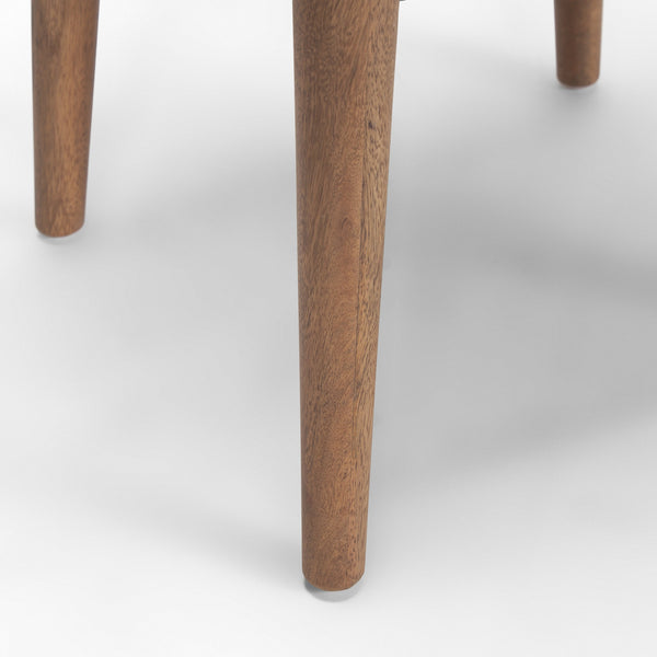 Ernest Medium Brown Wood Bar Stool