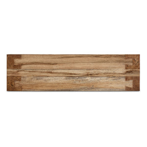 Abaso Accent Bench in Rustic Wormwood Oak