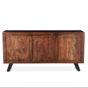 London Loft 68-Inch Acacia Wood Sideboard in Walnut Finish