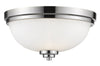 Ashton 3 Light Flush Mount in Chrome  Finish