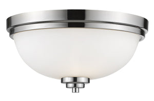 Ashton 3 Light Flush Mount in Chrome  Finish